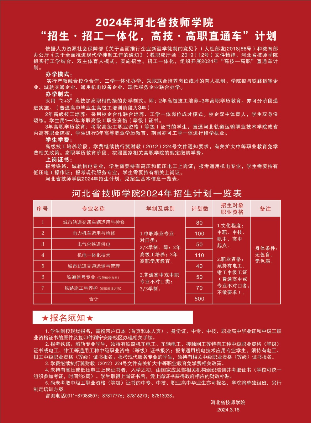 河北省技師學院2024年招生簡章 圖3