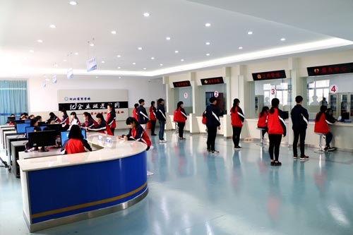 河北商貿學校學生模擬商業社會環境實訓