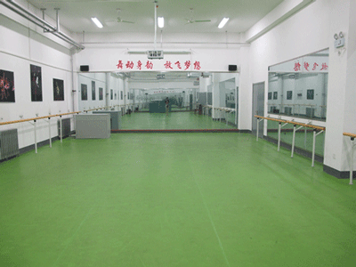 石家莊工程技術學校學前教育系舞蹈室