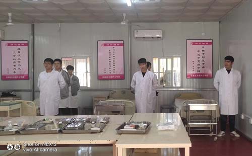 石家莊天使護士學(xué)校護士技能考核